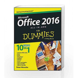 Microsoft Office 2016 All-In-One for Dummies by - Book-9788126559084