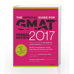 The Official Guide for GMAT Verbal Review 2017 with Online Question Bank and Exclusive Video by GMAC Book-9788126560417