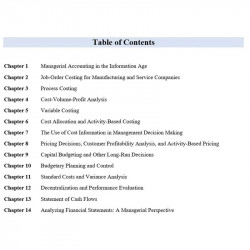 Managerial Accounting, 7ed (An Indian Adaptation) book by James Jiambalvo; Padmini Srinivasan - Back Cover