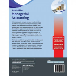 Managerial Accounting, 7ed (An Indian Adaptation) book by James Jiambalvo; Padmini Srinivasan - Additional Image 3