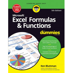 Microsoft Excel Formulas & Functions for Dummies, 5ed book by Ken Bluttman