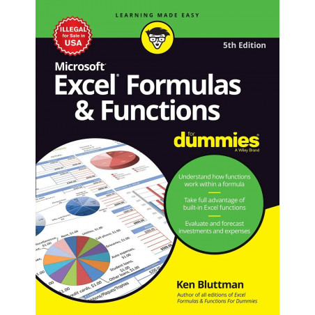 Microsoft Excel Formulas & Functions for Dummies, 5ed book by Ken Bluttman