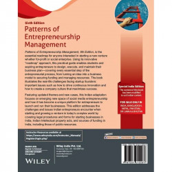 Patterns of Entrepreneurship Management, 6ed, An Indian Adaptation book by Jack M. Kaplan; Jack McGourty; Venkatesha Murthy - Ad