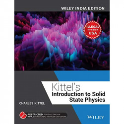 Kittel's Introduction to Solid State Physics, Wiley India Edition book by Charles Kittel - Back Cover