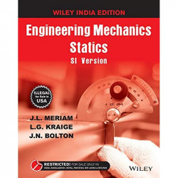 Engineering Mechanics: Statics, SI Version book by J. L. Meriam, L. G. Kraige - Back Cover