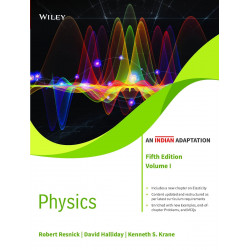 Physics, Vol 1, 5ed , An Indian Adaptation book by Robert Resnick; David Halliday; Kenneth S. Krane; Dr. Partha Goswami; Dr.…