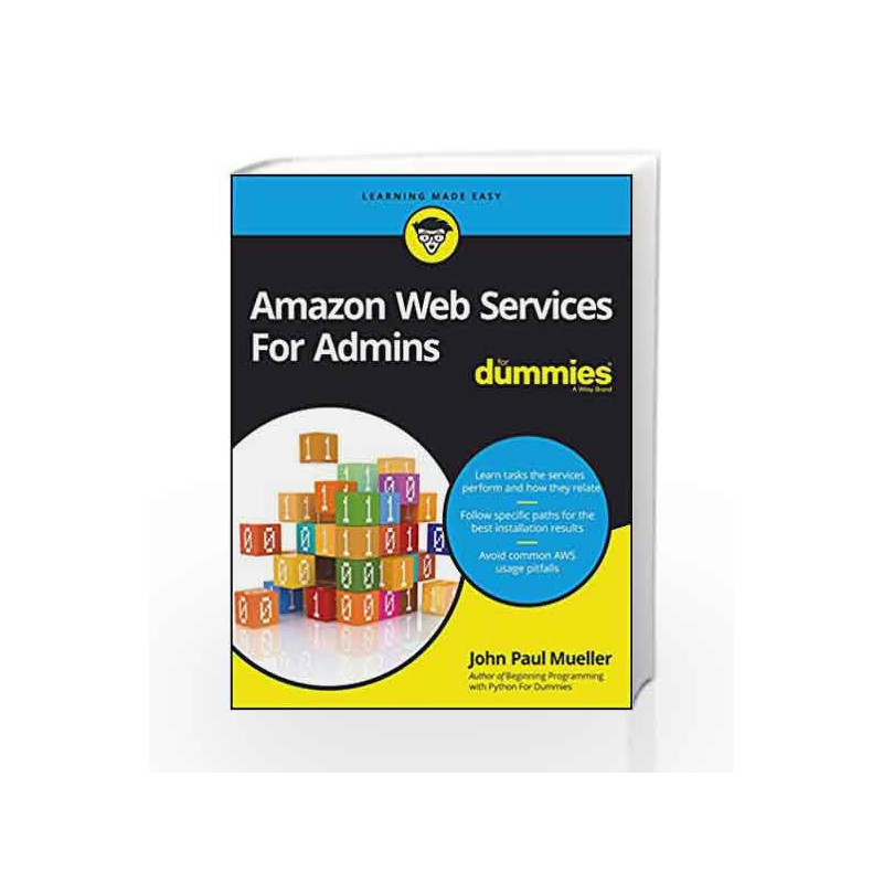 Amazon Web Services For Admins For Dummies by John Paul Mueller Book-9788126565634
