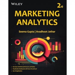 Marketing Analytics, 2ed book by Seema Gupta, Avadhoot Jathar - Back Cover