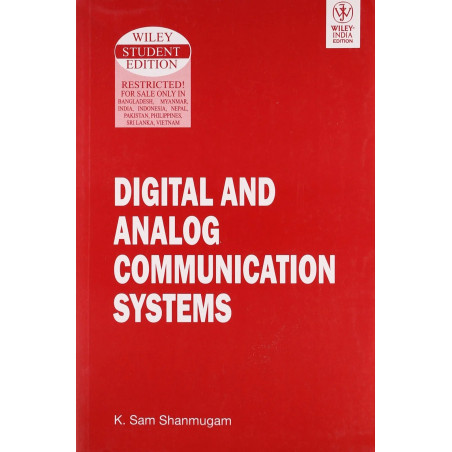 Digital and Analog Communication Systems (Wse) book by K.Sam Shanmugam