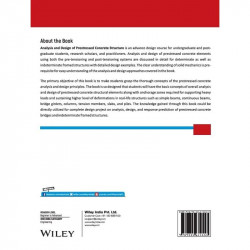 Analysis and Design of Prestressed Concrete Structures book by Shamsher Bahadur Singh - Back Cover