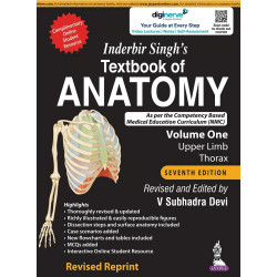 INDERBIR SINGH’S TEXTBOOK OF ANATOMY (VOLUME 1: UPPER LIMB AND THORAX) book by V Subhadra Devi