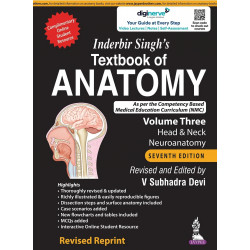 INDERBIR SINGH’S TEXTBOOK OF ANATOMY (VOLUME 3: HEAD & NECK AND NEUROANATOMY) book by V Subhadra Devi