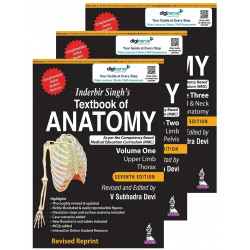 Inderbir Singh's Textbook of Anatomy (3 Volumes) book by V Subhadra Devi