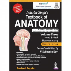INDERBIR SINGH’S TEXTBOOK OF ANATOMY (VOLUME 3: HEAD & NECK AND NEUROANATOMY) book by V Subhadra Devi - Back Cover