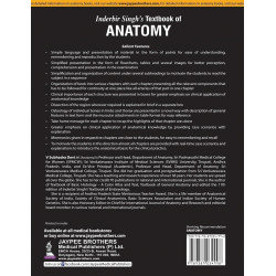 Inderbir Singh's Textbook of Anatomy (3 Volumes) book by V Subhadra Devi - Additional Image 3