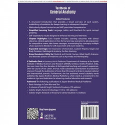 Textbook of General Anatomy with Case Scenarios & Clinical Applications, 3/E for MBBS, BDS, Nursing & Physiotherapy Students… -