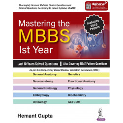 Mastering the MBBS 1st Year book by Hemant Gupta