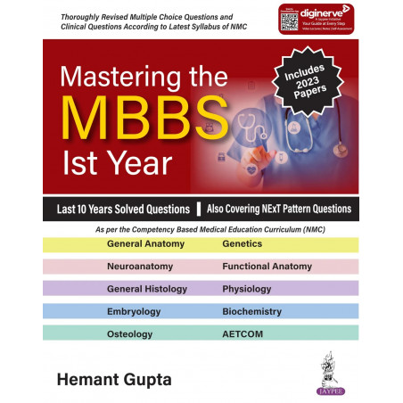 Mastering the MBBS 1st Year book by Hemant Gupta
