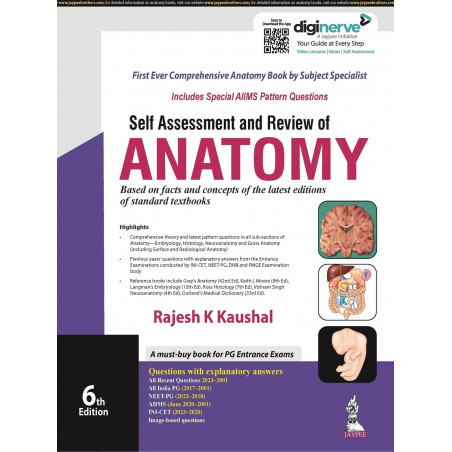 Self Assessment and Review of Anatomy book by Rajesh K Kaushal
