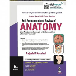 Self Assessment and Review of Anatomy book by Rajesh K Kaushal - Back Cover