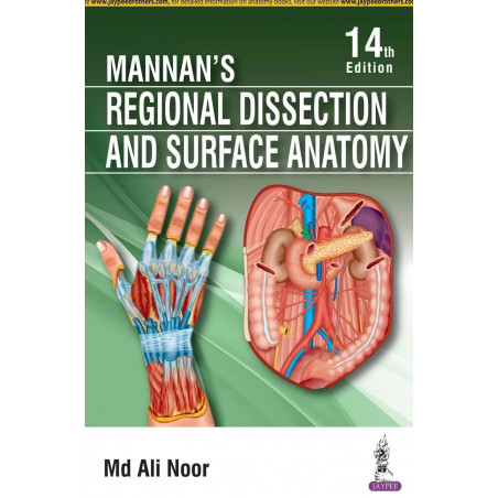 MANNAN'S REGIONAL DISSECTION AND SURFACE ANATOMY book by Noor Md Ali