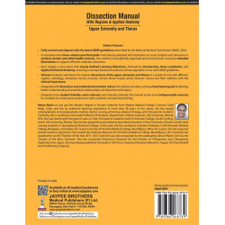 Dissection Manual with Regions & Applied Anatomy: Upper Extremity and Thorax (Vol 1), 2/E for MBBS 1st Year Students | CBME-… -