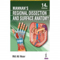MANNAN'S REGIONAL DISSECTION AND SURFACE ANATOMY book by Noor Md Ali - Back Cover