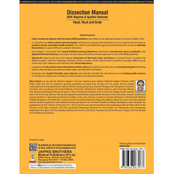 Dissection Manual with Regions and Applied Anatomy: Head, Neck and Brain (Vol 3), 2/E for MBBS First Year Students | CBME-Al… -