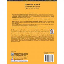 Dissection Manual with Regions & Applied Anatomy: Upper Extremity and Thorax (Vol 1), 2/E for MBBS 1st Year Students | CBME-… -