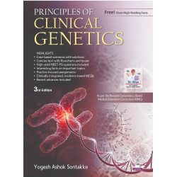 Principles of Clinical Genetics, 3/E for MBBS 1st Year Students and NEET PG Aspirants | Free High-Yielding Facts Chart, Kary…