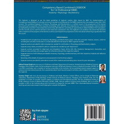 COMPETENCY BASED COMBINED LOGBOOK FOR 1ST PROFESSIONAL MBBS- ANATOMY, PHYSIOLOGY AND BIOCHEMISTRY book by Aditya Pratap Sing… -