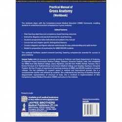 Practical Manual of Gross Anatomy (Workbook) for MBBS 1st Year Students | CBME NMC Curriculum-Aligned Practical Exercises wi… -