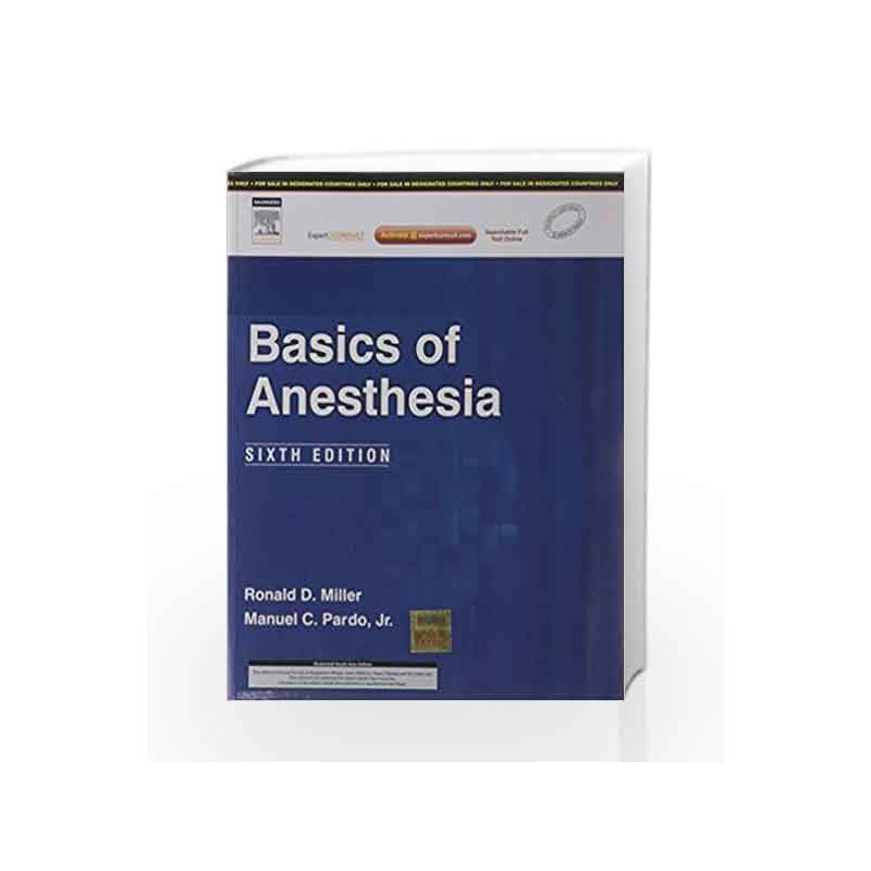 Basics Of Anesthesia by Miller Book-9788131228982