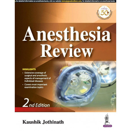 Anesthesia Review book by Kaushik Jothinath
