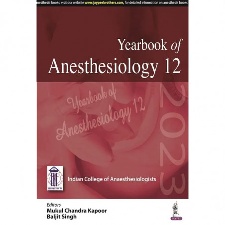 YEARBOOK OF ANESTHESIOLOGY 12 book by Mukul Chandra Kapoor