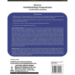 MCQS FOR ANESTHESIOLOGY POSTGRADUATES FOR DM ENTRANCE EXAMINEES book by Atul Prabhakar Kulkarni, Madhavi Desai