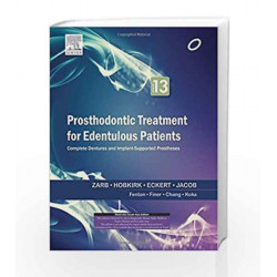 Prosthodontic Treatment for Edentulous Patients by Zarb Book-9788131233467