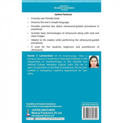 Applications of Ultrasound in Anaesthesia book by Kavita S Lalchandani - Back Cover