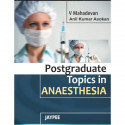 Postgraduate topics in Anaesthesia book by Mahadevan - Back Cover