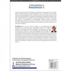 Practice Guidelines in Anesthesia (Volume 2) book by Malhotra SK - Additional Image 3