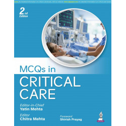 MCQs in Critical Care book by Yatin Mehta, Chitra Mehta