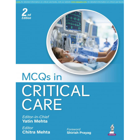 MCQs in Critical Care book by Yatin Mehta, Chitra Mehta