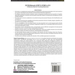 ISCCM MANUAL OF RRT AND ECMO IN ICU: A REFERENCE BOOK FOR PRACTICING INTENSIVISTS book by Rajesh Chandra Mishra - Additional Ima