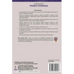 FUNDAMENTALS OF PEDIATRIC ANESTHESIA book by Arun Kumar Paul - Back Cover