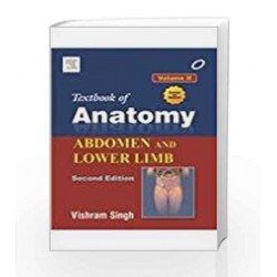 Textbook of Anatomy: Abdomen and Lower Limb - Vol. 2 by Singh Book-9788131237281
