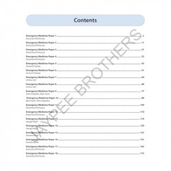 SOLVED PAPERS OF EMERGENCY MEDICINE FOR POSTGRADUATE STUDENTS book by Devendra Richhariya - Additional Image 6