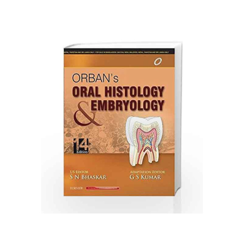 Orban\'s Oral Histology and Embryology (Old Edition) by G.S. Kumar Book-9788131240335