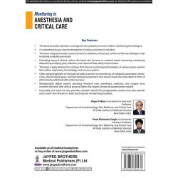 MONITORING IN ANESTHESIA AND CRITICAL CARE book by Anjan Trikha, Preet Mohinder Singh - Additional Image 3