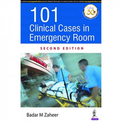 101 Clinical Cases in Emergency Room book by Badar M Zaheer - Back Cover