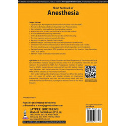 Short Textbook of Anesthesia, 7/E for MBBS Students and MD/DA/DNB Aspirants | 9 Sections, Recent Drugs, Equipment and Ventil… -